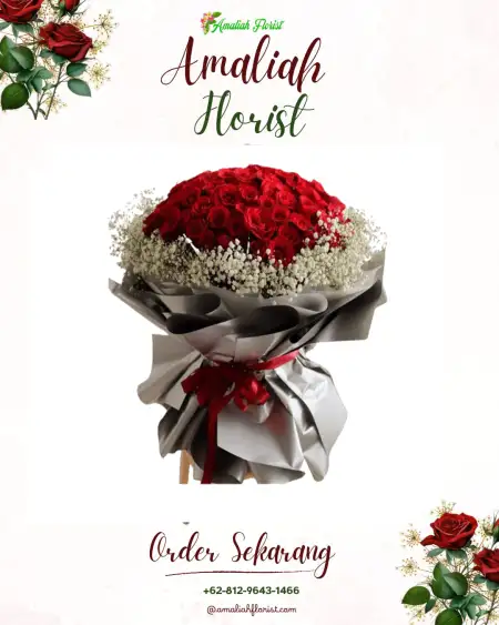 Buket Bunga Gunung Kembar